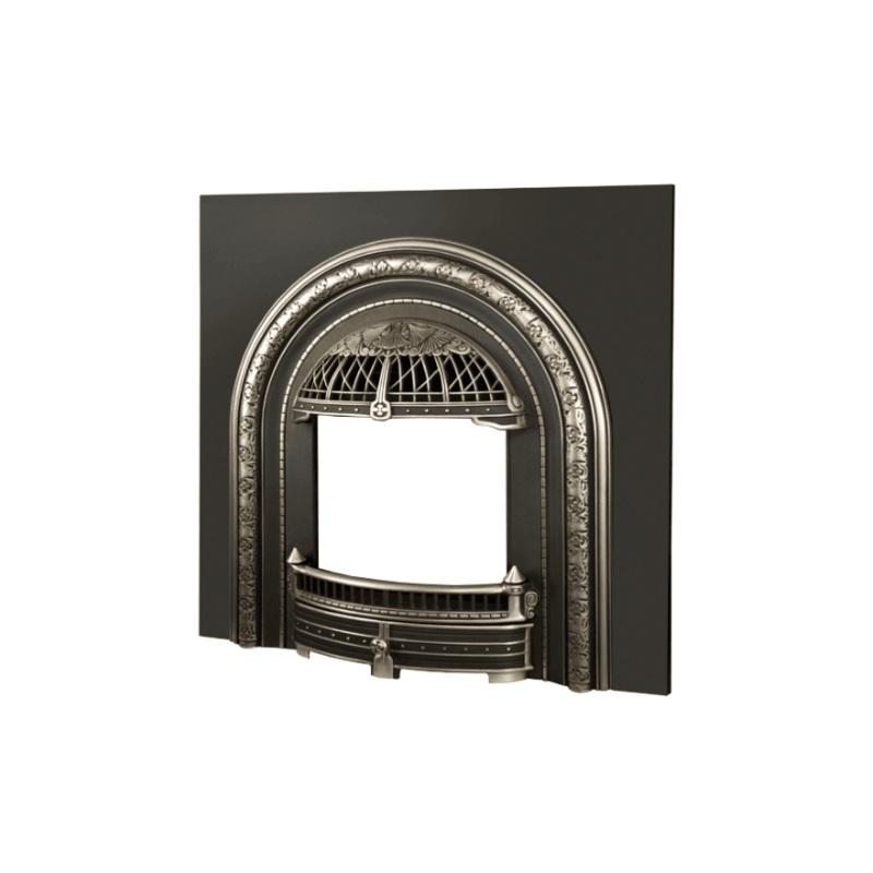 Valor Black Windsor Arch Front w/ Cast Iron Plate (ZC Portrait Series) – 549AFBV2