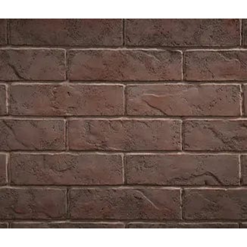 Heat & Glo Calm Umber Stacked Brick, 3-piece brick interior panels – BRICK-6K-CU