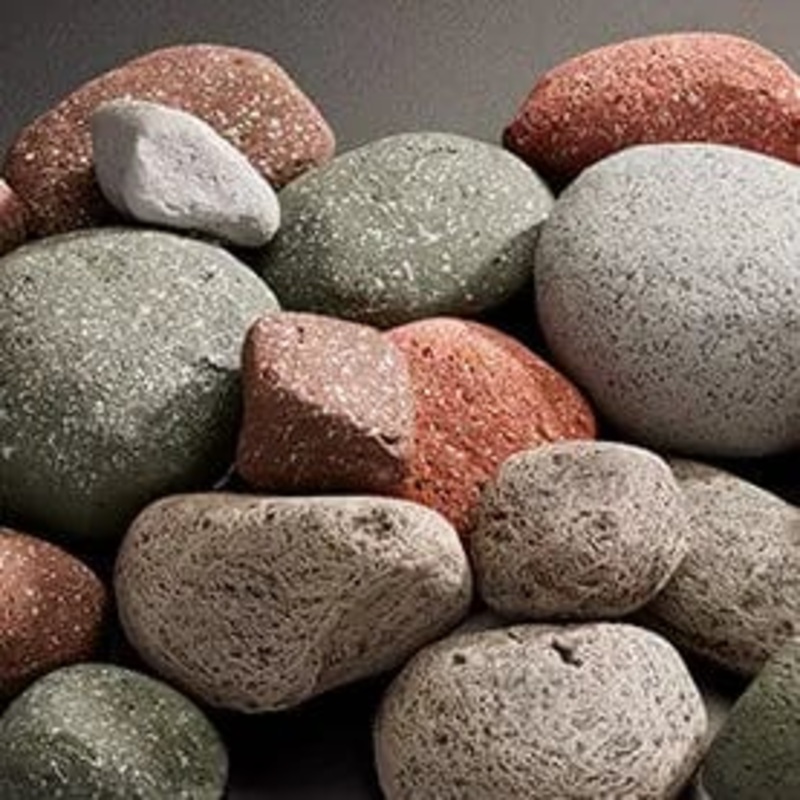 Heat & Glo River Rock Stone Set (Requires Media) – STONES-48