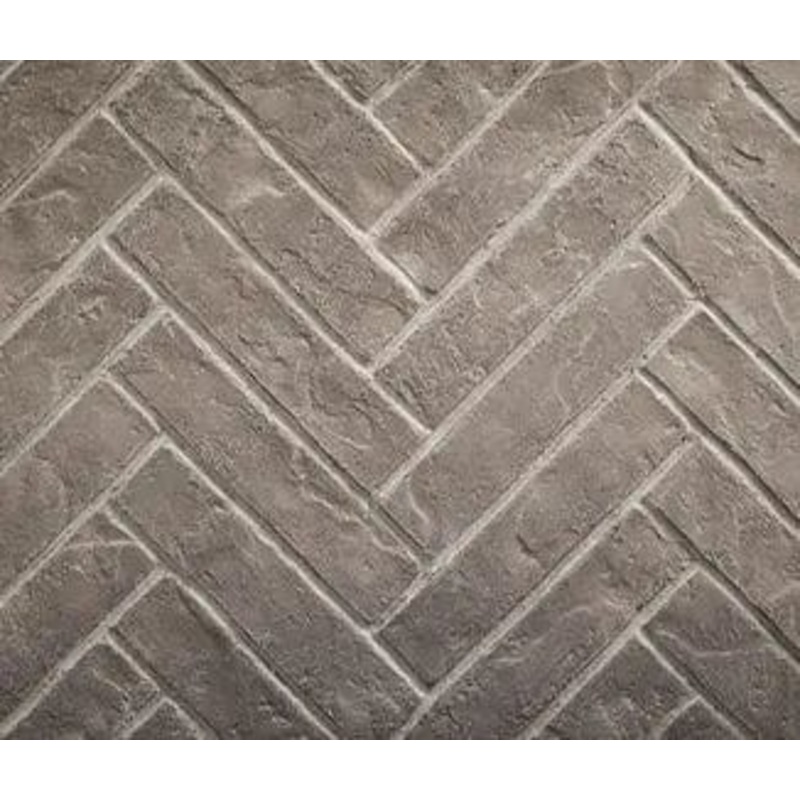 Heat & Glo Tranquil Greige Herringbone, 3-piece brick interior panels – BRICK-8K-TG