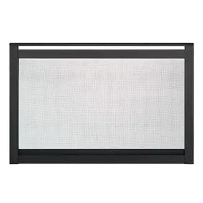 Heat & Glo Inside fit 30 screen front – Black – INFIT-30-BK