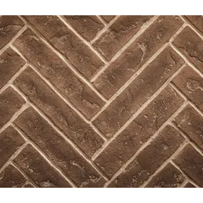 Majestic 42 4-Piece Brick Panels (Tavern Brown Herringbone) – BRICK42MPLTBH