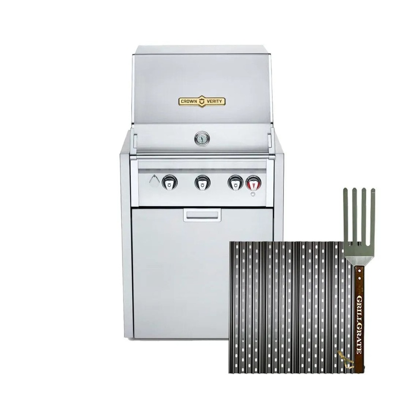 GrillGrate Crown Verity Infinite Series 24 Custom Cut Set – CC20.875-24-4