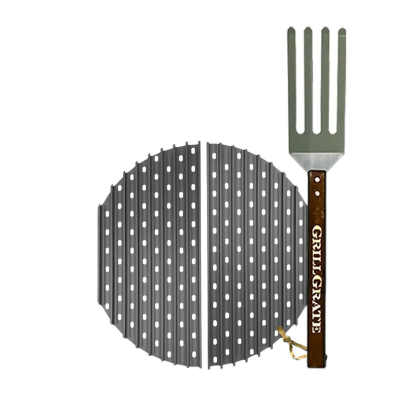 GrillGrate Set of Two 18 Half-Moon Panels – 18MOON-2