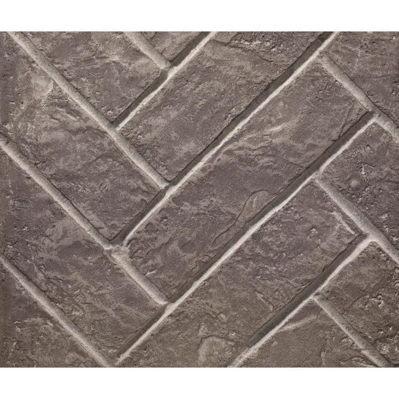 Heat & Glo Herringbone 30 Brick Interior Panels (Tranquil Greige) – BRICK-MI30-HB