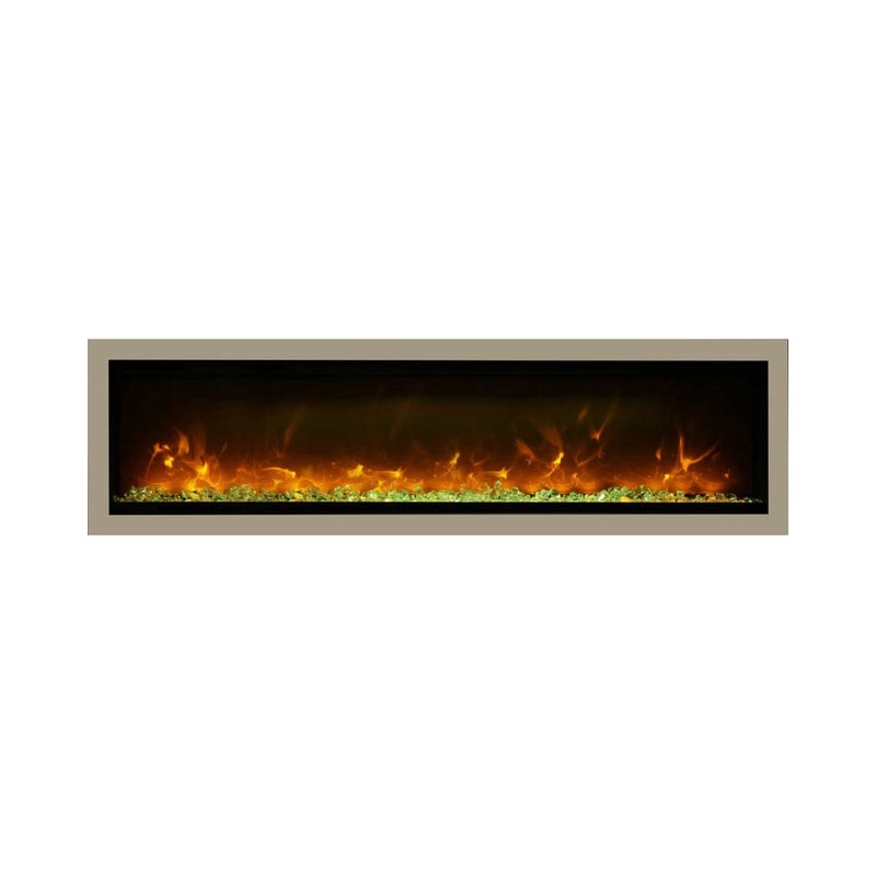 Amantii Symmetry Fireplace Suround (60 – Bronze) – SYM-60-SURR-BRON