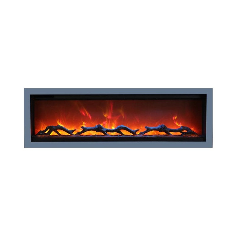 Amantii Symmetry Fireplace Surround (60 – Grey) – SYM-60-SURR-GREY