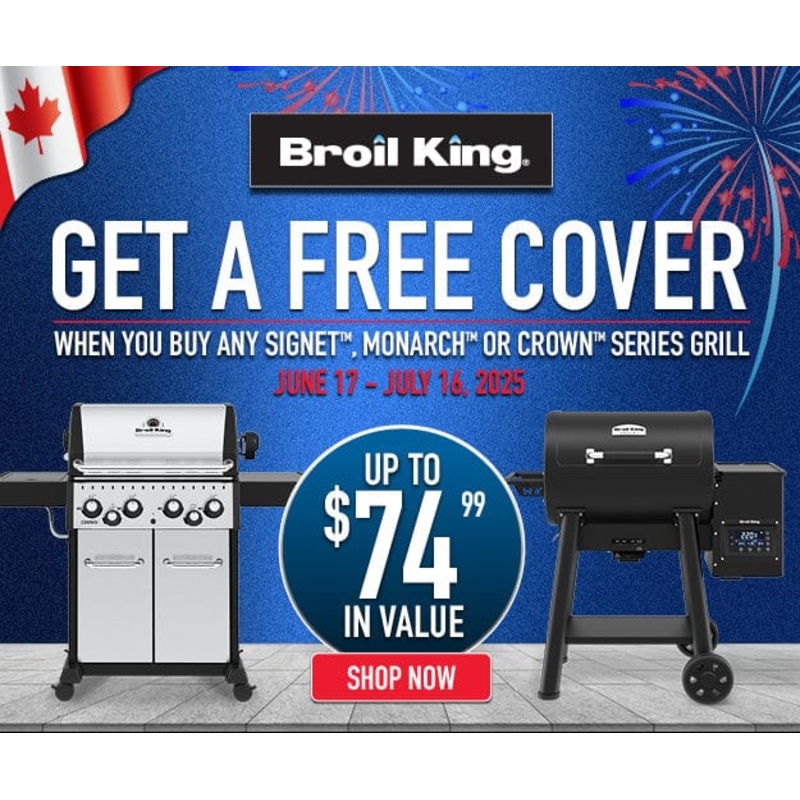 Broil King Signet / Monarch / Crown Free Cover Promo