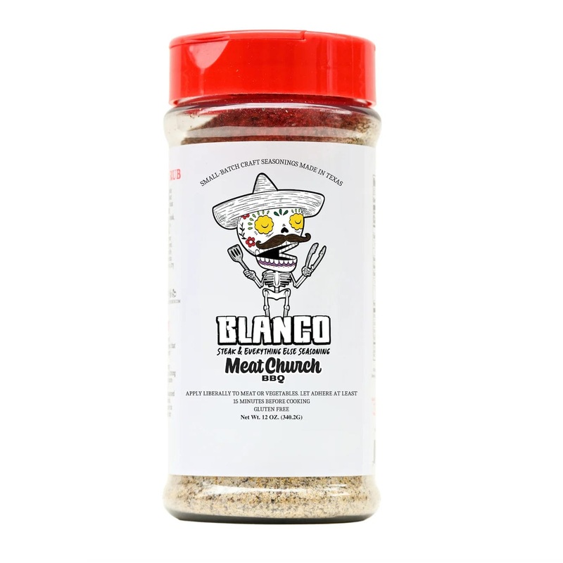 Meat Church – Blanco Steak And Everything Else Seasoning (12 oz.)