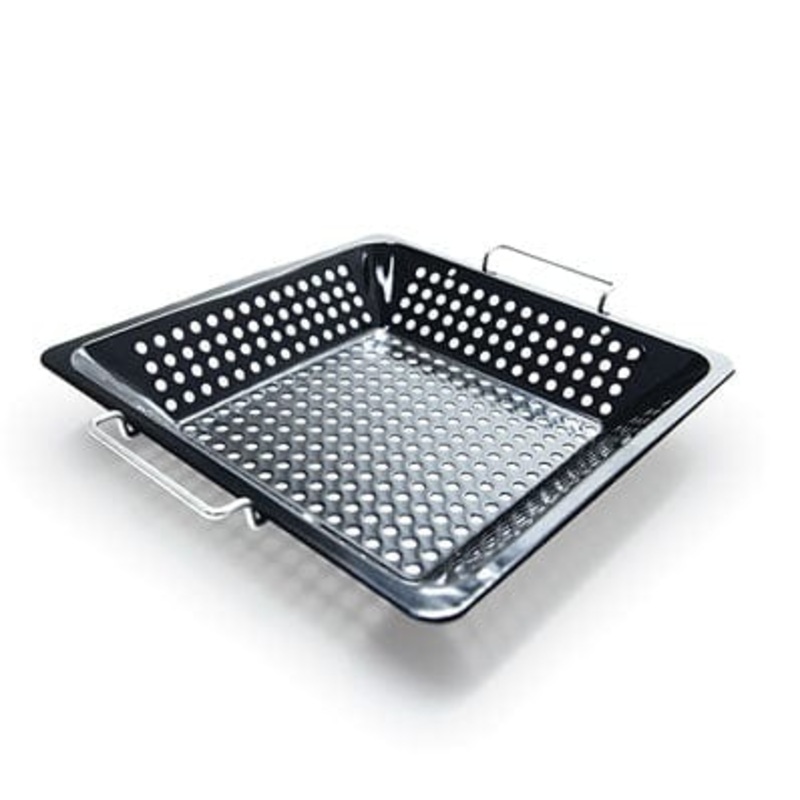 GrillPro Porcelain-Coated Square Wok Topper – 98121