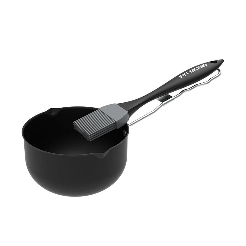 Pit Boss Non-Stick Sauce Pot & Basting Brush Set – 67267