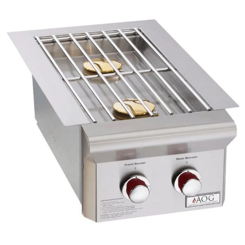 American Outdoor Grill Built-In Double Side Burner 25,000 BTUs (T Series)
