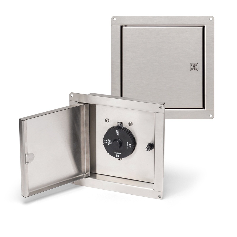 American Outdoor Grills 1-Hour Stainless Steel Gas Timer Box – 5520-11T