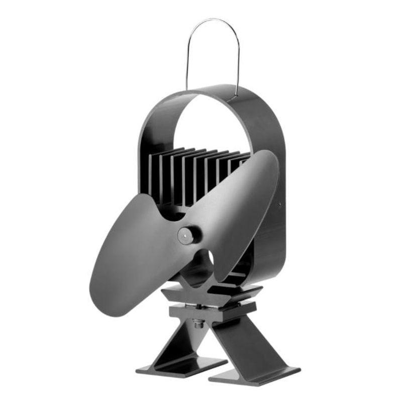 Caframo Ecofan AirDeco I 160 CFM Gas & Wood Stove Fan (Black) – 8203CAXBX