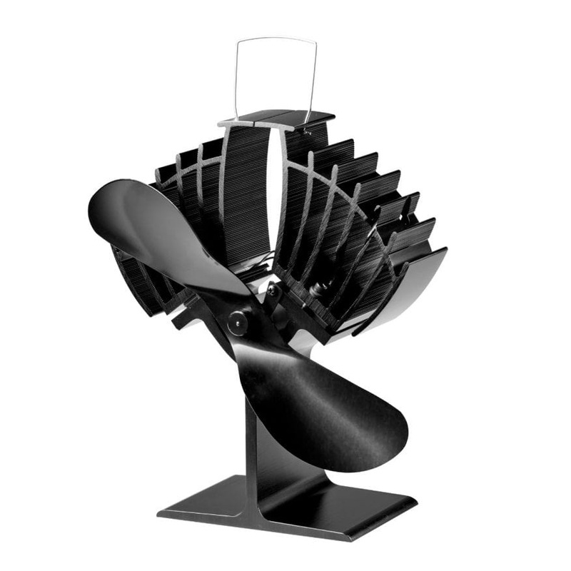 Caframo Ecofan AirMax 200 CFM Stove Fan – 814CAXBX