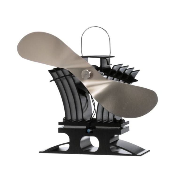Caframo Ecofan BelAir 140CFM Stove Fan (Nickel) – 806CAKBX