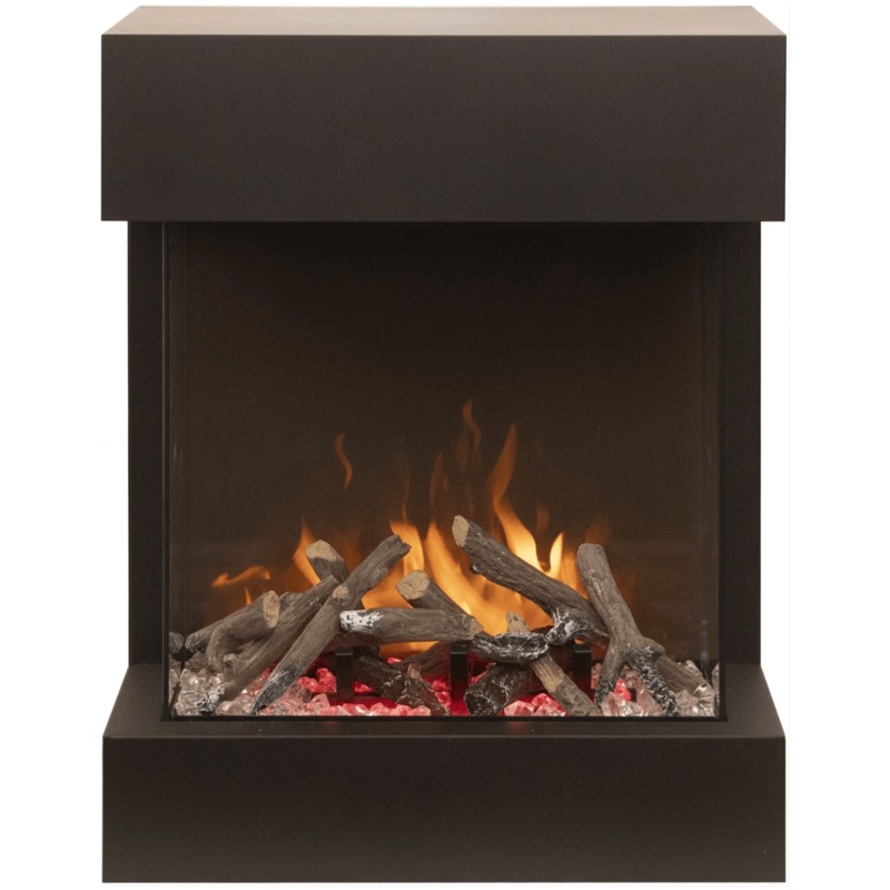 Amantii Cube 2025WM Lumina Freestand Electric Fireplace