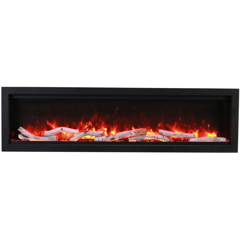 Amantii Symmetry Bespoke 42 Indoor / Outdoor Built-in Electric Fireplace