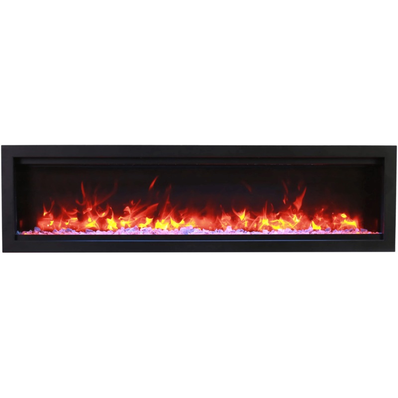 Amantii Symmetry Lumina 74 Built-In Electric Fireplace