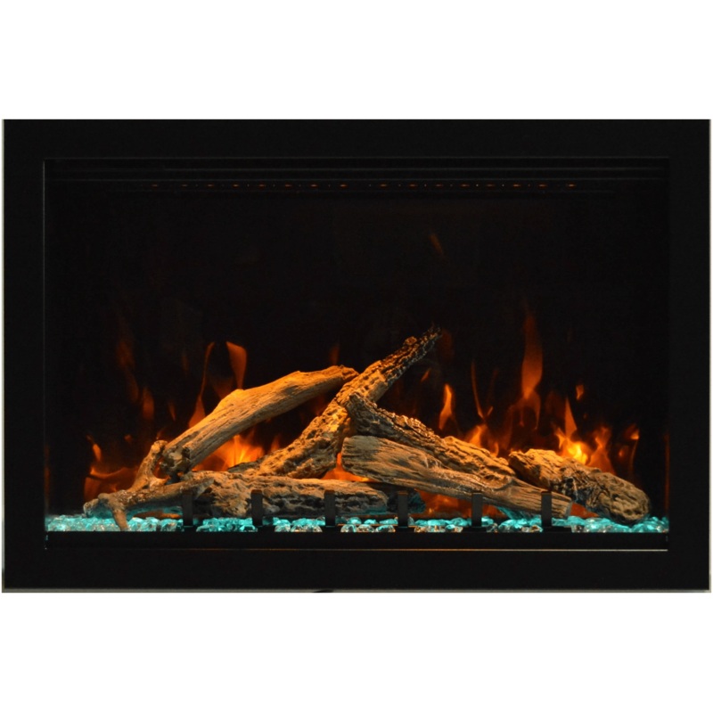 Amantii Traditional Lumina 33 Indoor/Outdoor Electric Fireplace