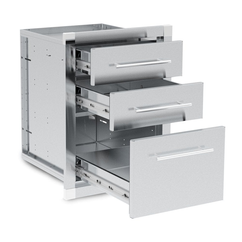 Broil King Enclosed 3 Drawer Assembly – 800510