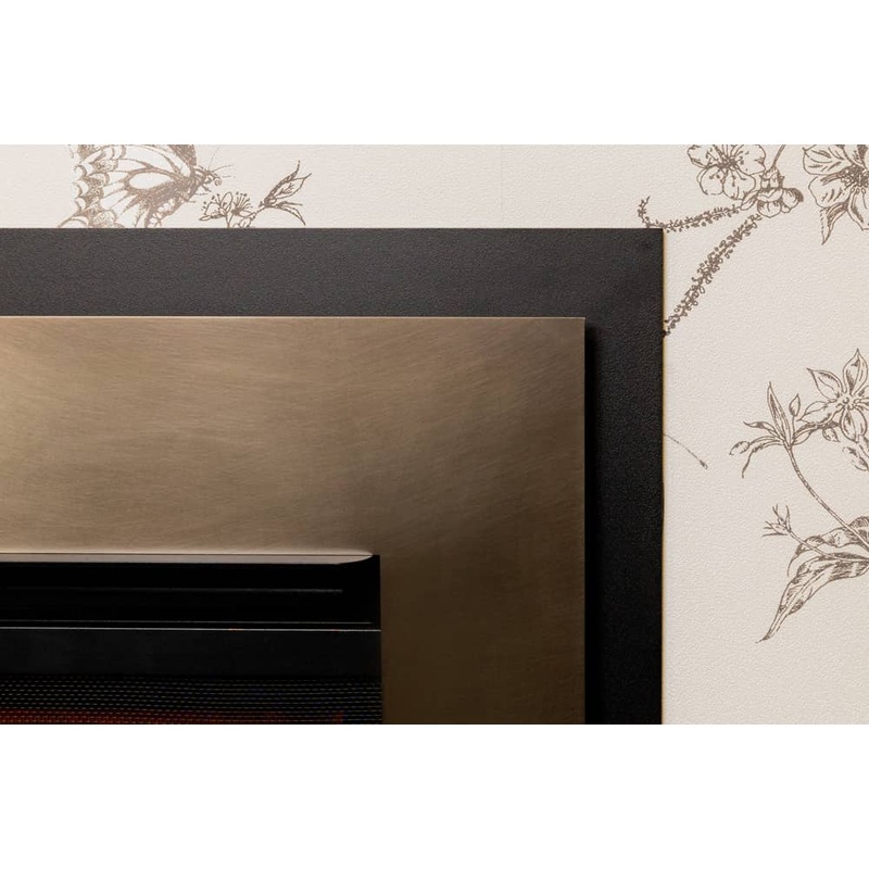 Valor 4-Sided Ledgeview Front – Aged Steel (P2 Gas Fireplace) – 246LFAS