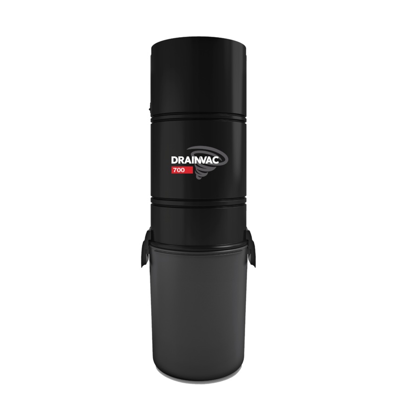 Drainvac 700 AirWatt Central Vacuum Canister