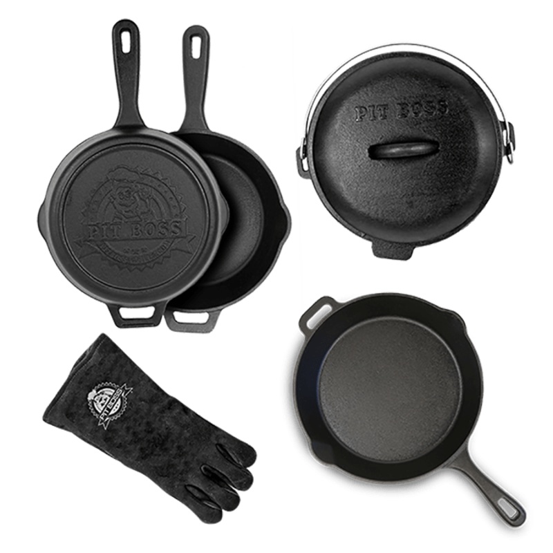 Pit Boss 6-Piece Cast Iron Starter Kit – 40266