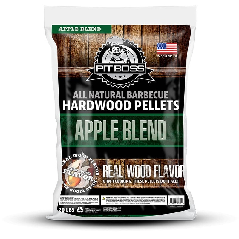 Pit Boss Apple Blend Hardwood Pellets (20 lb) – 55233