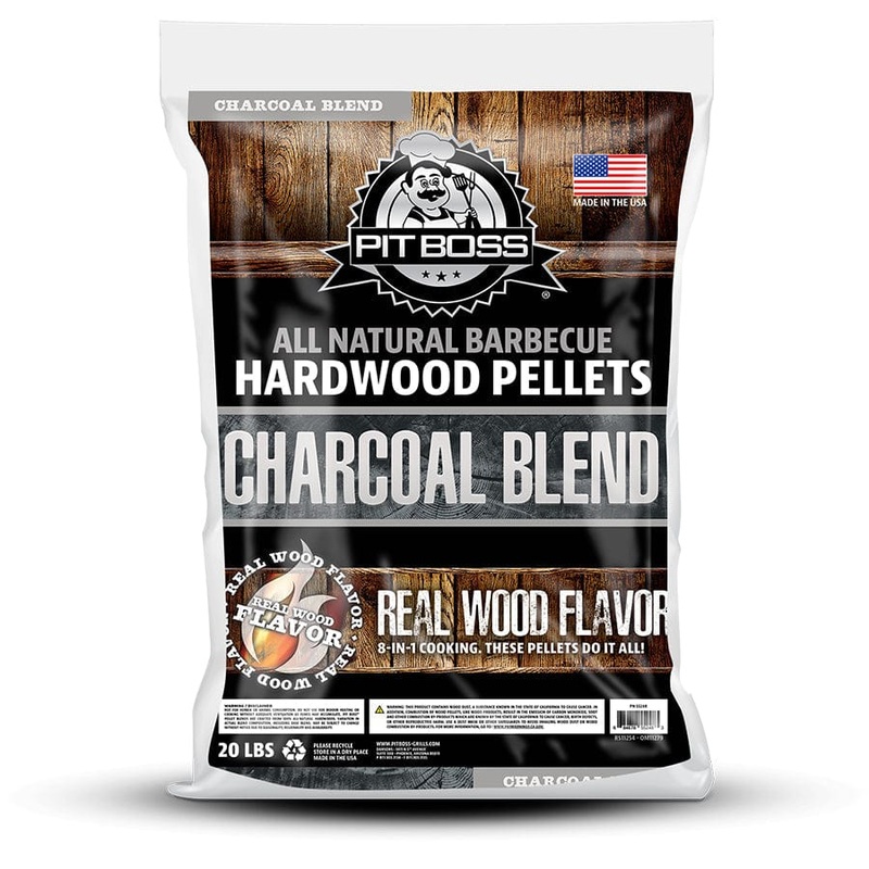 Pit Boss Charcoal Blend Hardwood Pellets (20 lb) – 55248