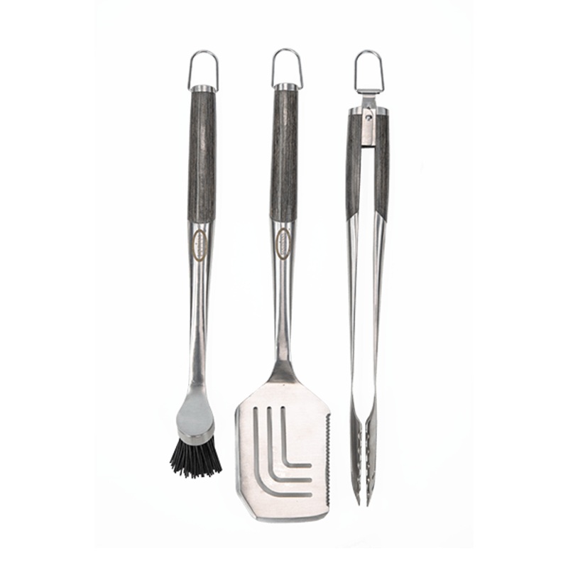 Louisiana Grills Stainless Steel 3 Piece Tool Set – 20008