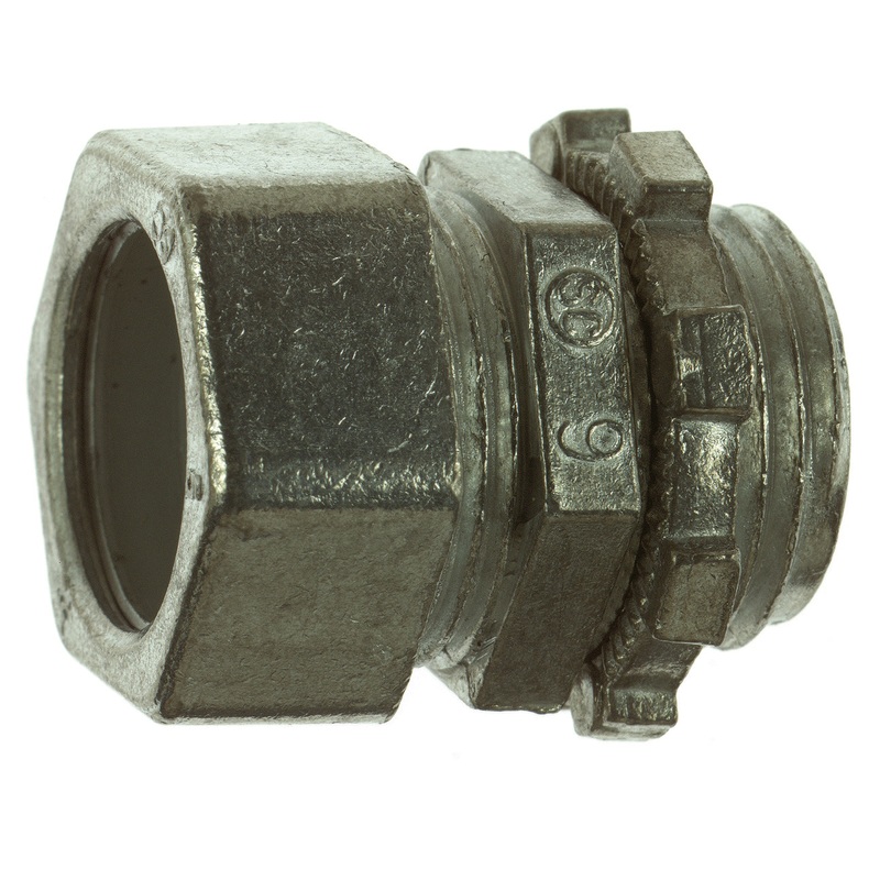 Thomas & Betts Steel City Non-insulated 1-1/4 Connector Conduit Compression
