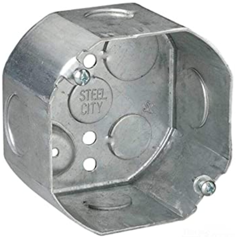 Thomas & Betts Steel City  Steel Octagon Box