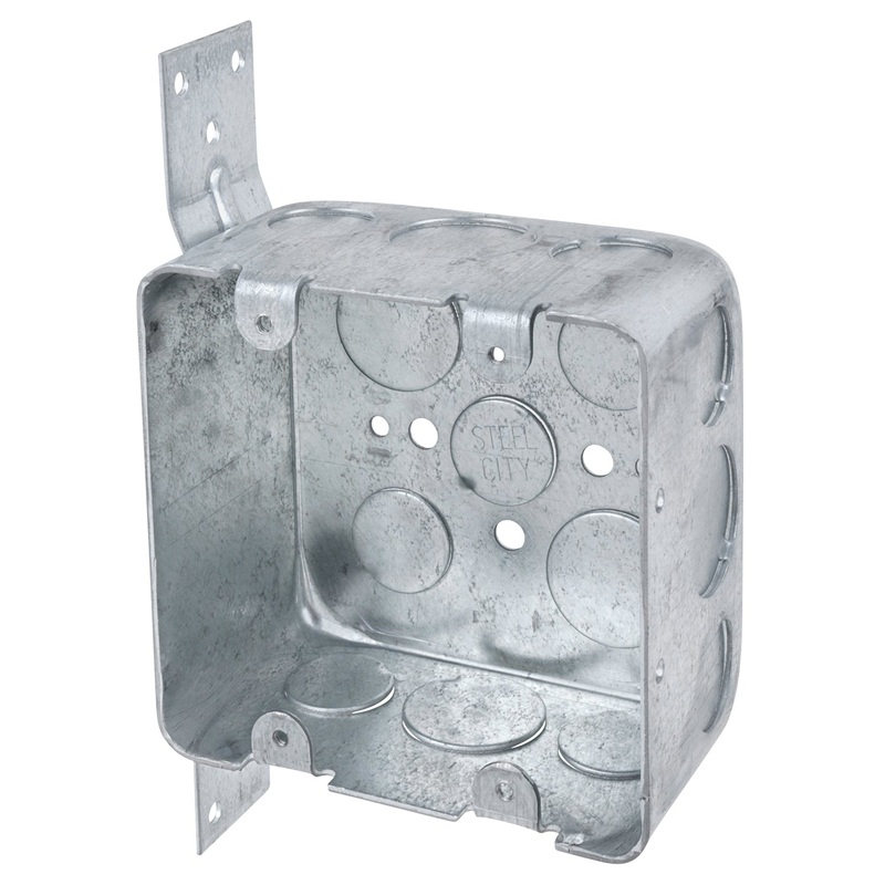 Thomas & Betts Steel City  Switch Boxes 4×4 Switch/ Outlet Boxes