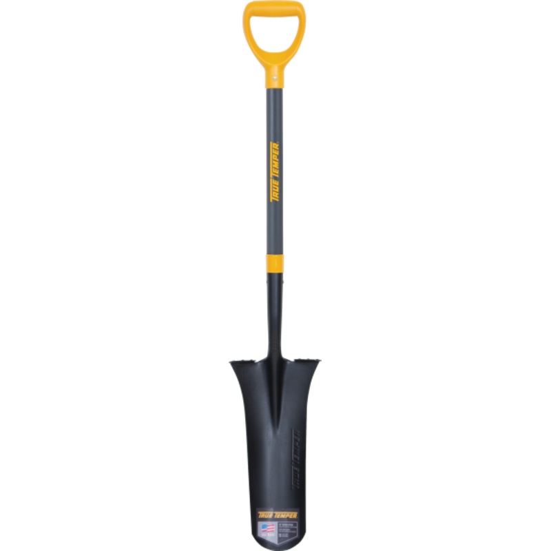 True Temper D-handled Drain Spade