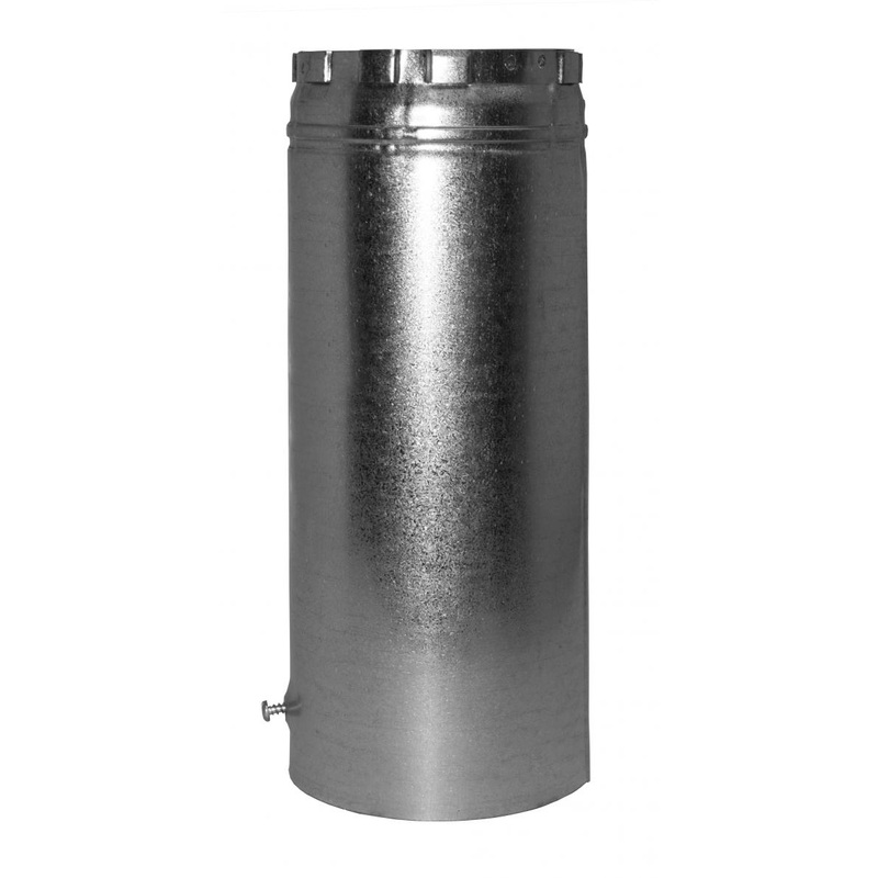 TYPE B GAS VENT ADJUSTABLE LENGTH  3 X 12