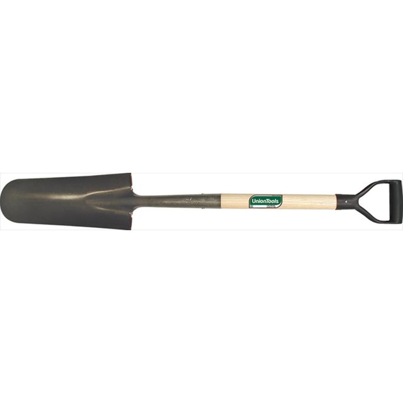 Union Tools 14-in Drain Spade with Poly D-grip