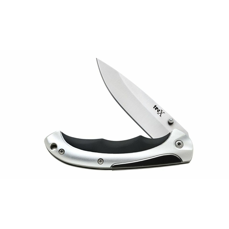 Tec-X Ballistics Stainless Steel Drop Point Folding Knife 75678