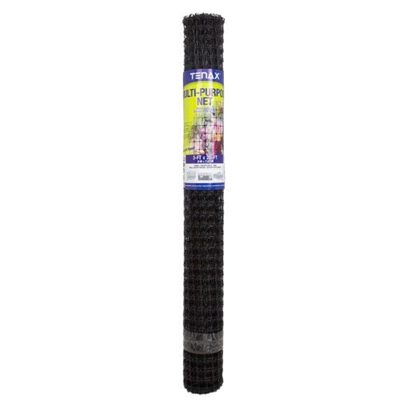 Tenax Multipurpose Fence 3′ x 25′ Black 60043989