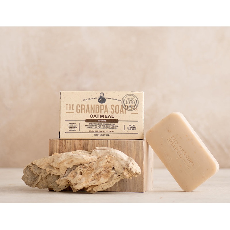 The Grandpa Soap Co.  Oatmeal Bar Soap