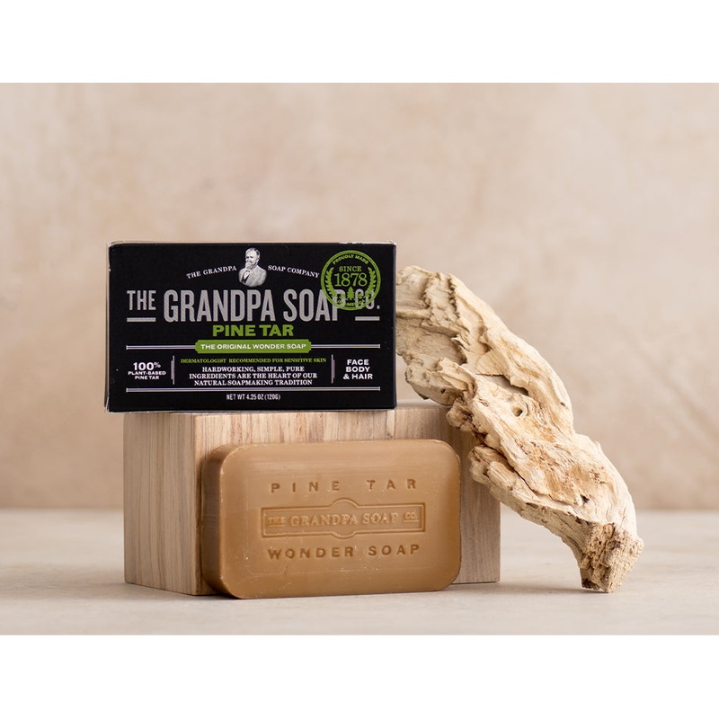 The Grandpa Soap Co.  The Original Wonder Soap Pine Tar – 4.25 oz.