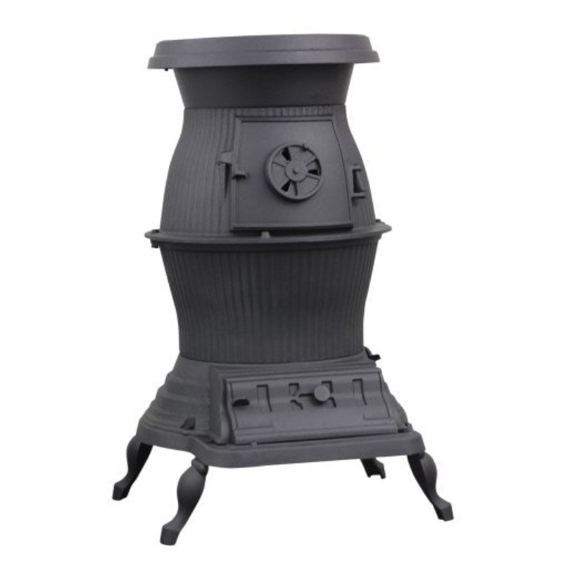 US Stove 1869 Caboose Potbelly Coal Stove