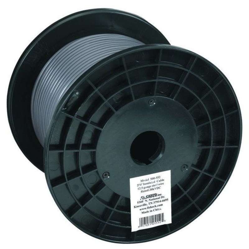 Woodstream Fi-Shock 12 1/2 Gauge Insulated Cable – 1-Pack 200 ft.