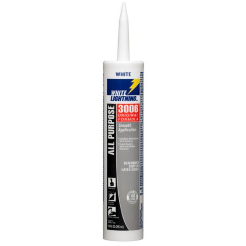 White Lightning All Purpose Adhesive Caulk