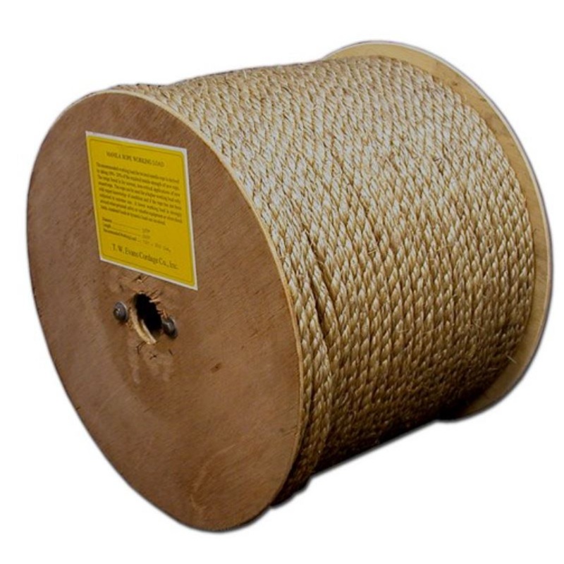 T.w Evans Cordage 1/2-150′ Reel Pure #1 Manila