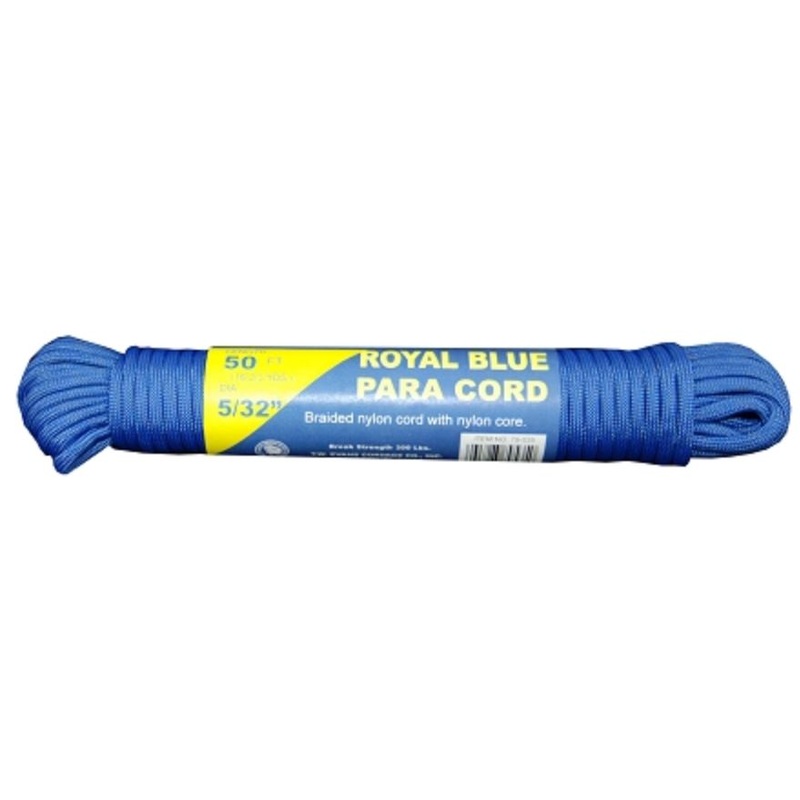 T.w Evans Cordage Royal Blue Para Cord 50′