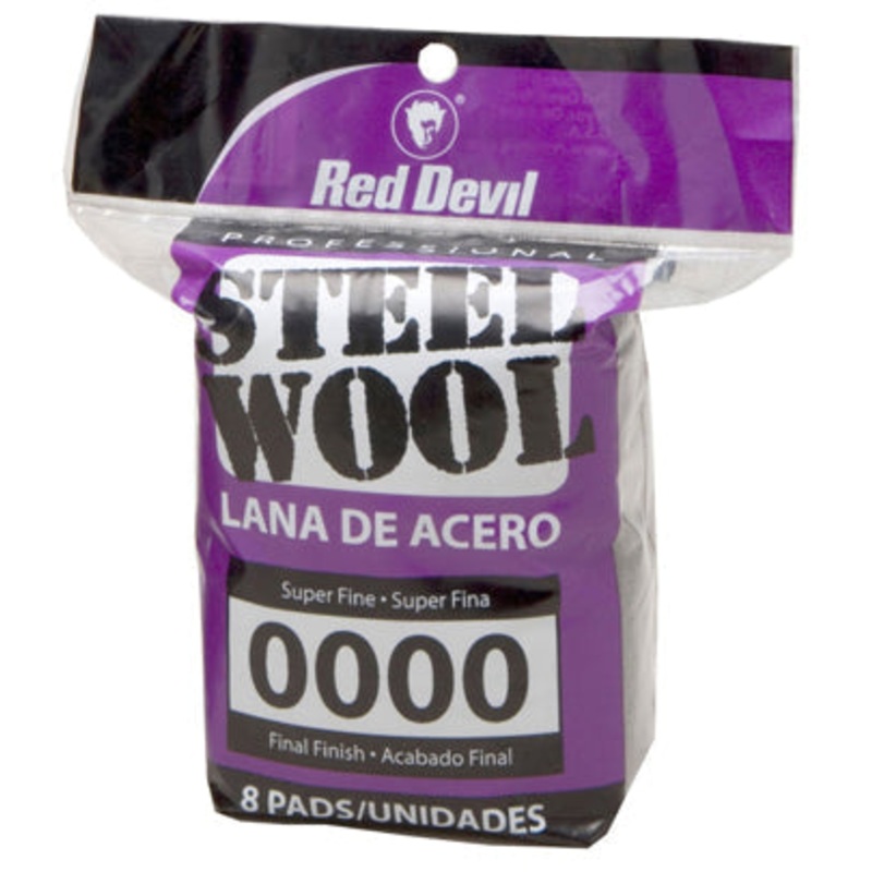 #0 FINE STEEL WOOL 8PK