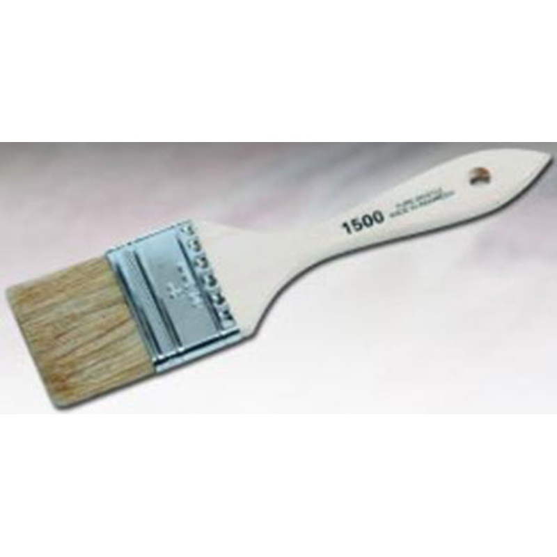 0150 BRUSH CHINA CHIP 1 1/2 IN WH