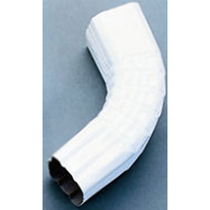 (5465) 3  SQUARE A 75DEG ELL WHITE STYLE A