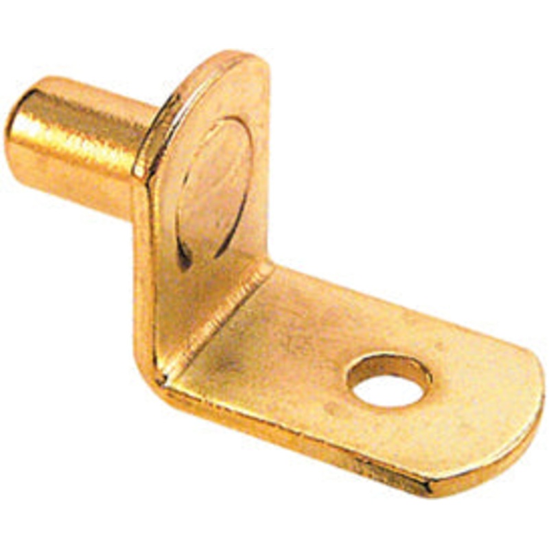 1/4  METAL BRASS PLTD SHELF SUPPORT